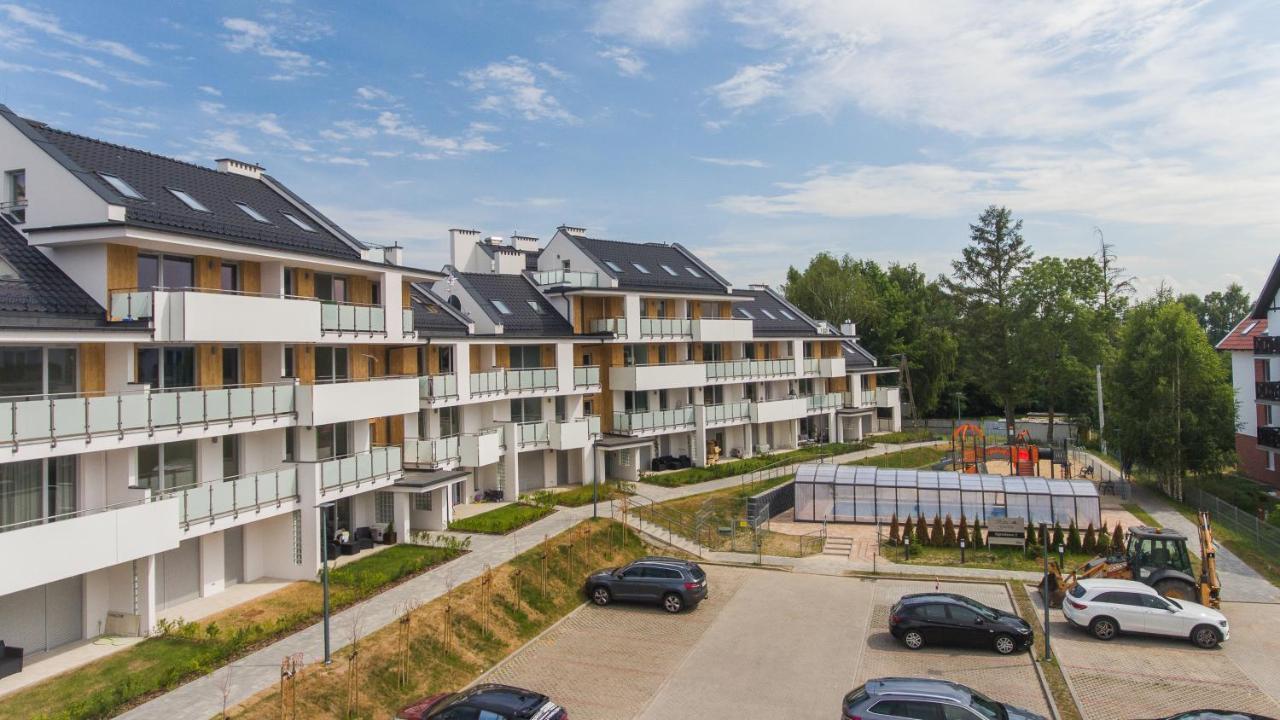 Apartamenty Sun & Snow Baltic Garden Z Basenem I Placem Zabaw Sztutowo Exteriör bild